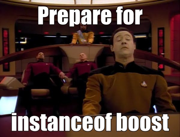 Prepare for instanceof boost